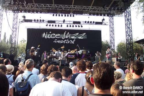Nice Jazz Festival 2002 – Scène Jardins (arènes de Cimiez)