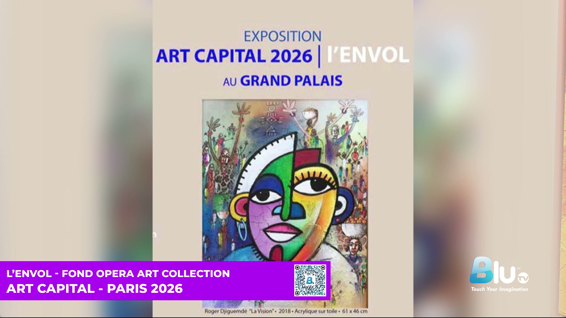 Affiche officielle de La Vision par Roger Djiguenmé