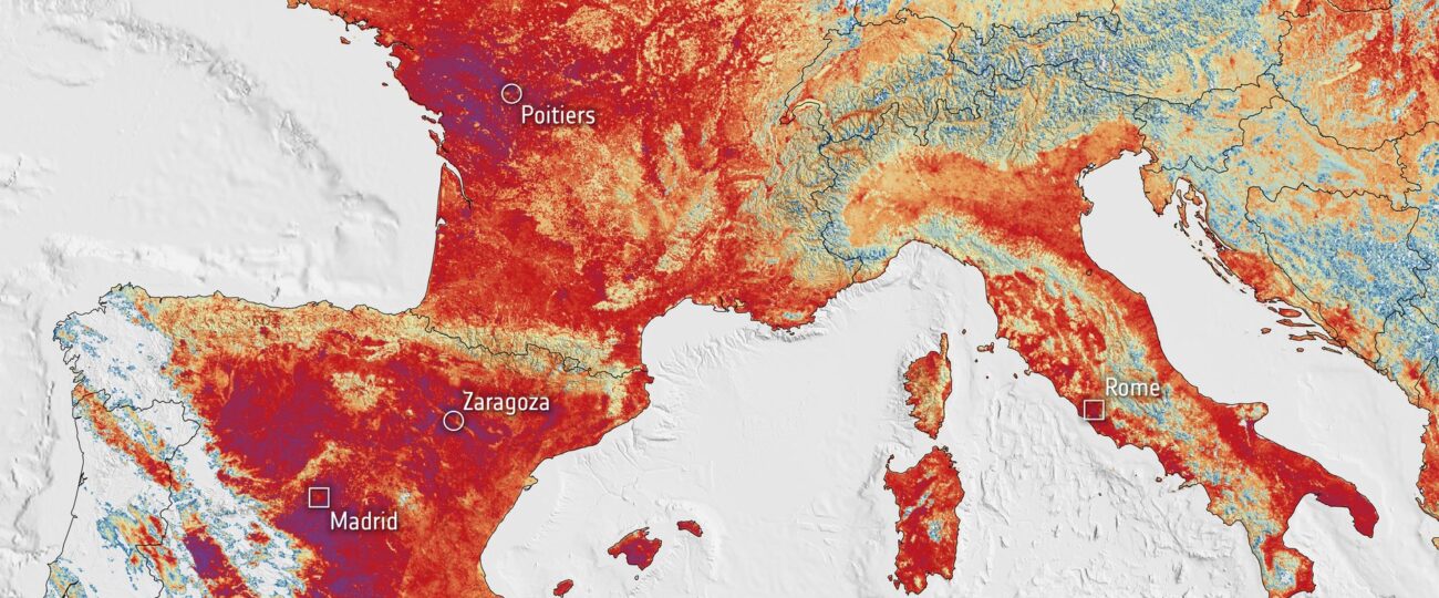 © European Space Agency – Copernicus Sentinel-3 (23 juin 2026) – Licence Attribution