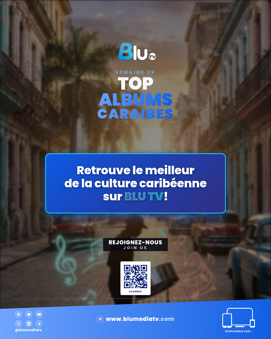 Top Albums Caraïbes — Semaine 29 — À suivre