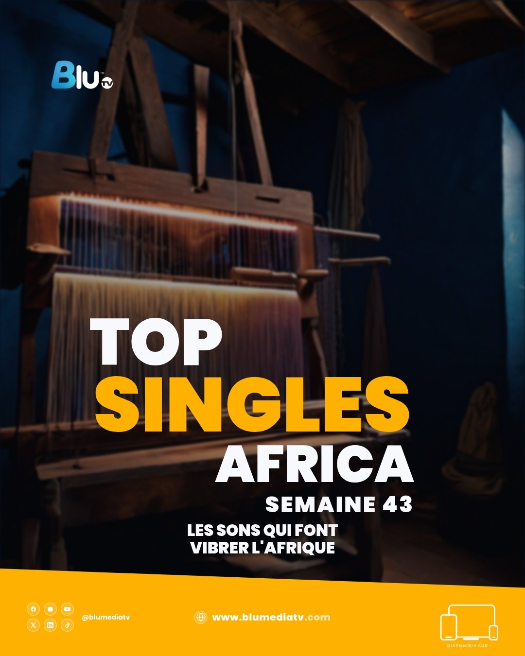 TOP SINGLES AFRICA — Semaine 43