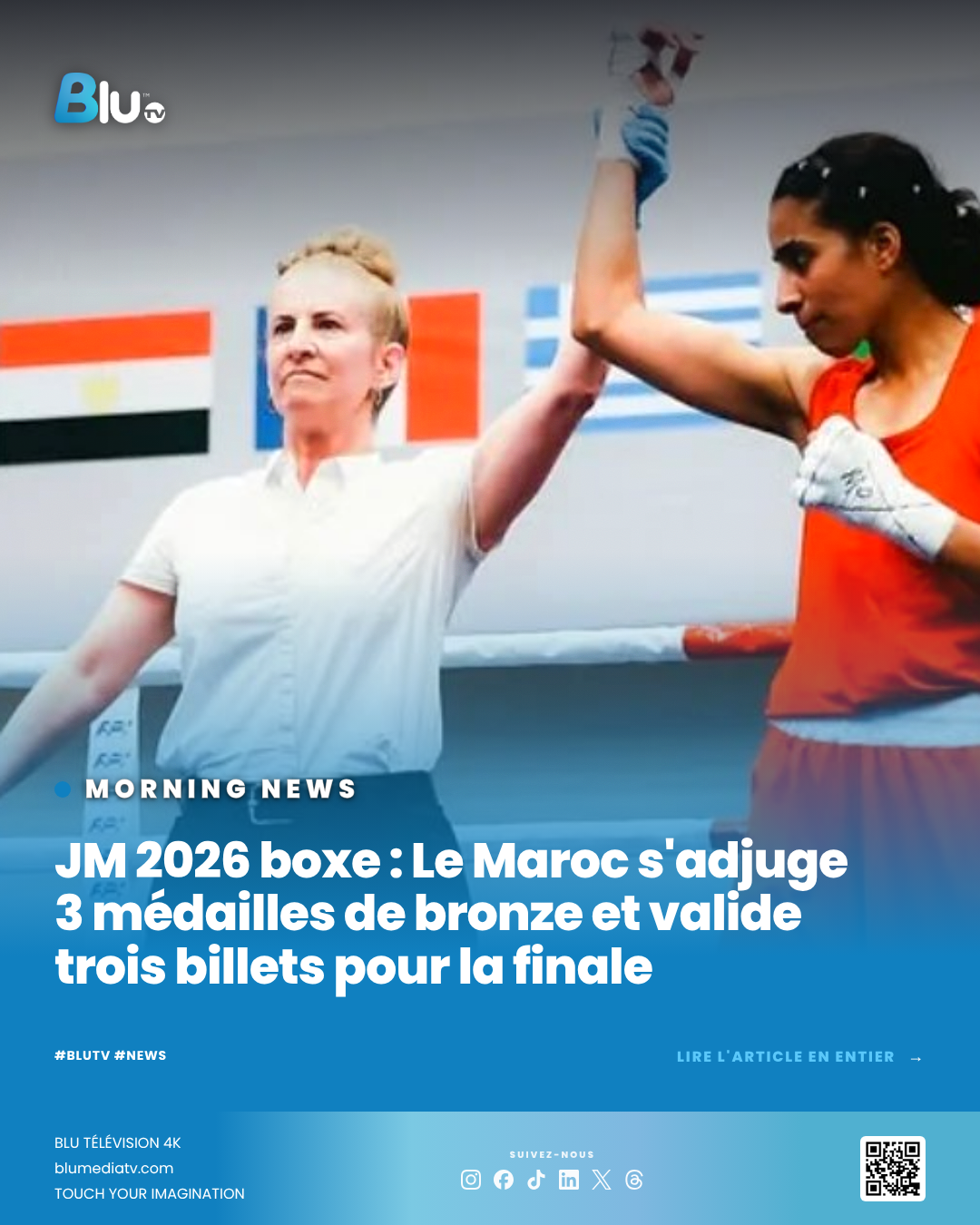 BLU TV — JM 2026 boxe Maroc — BLU TV